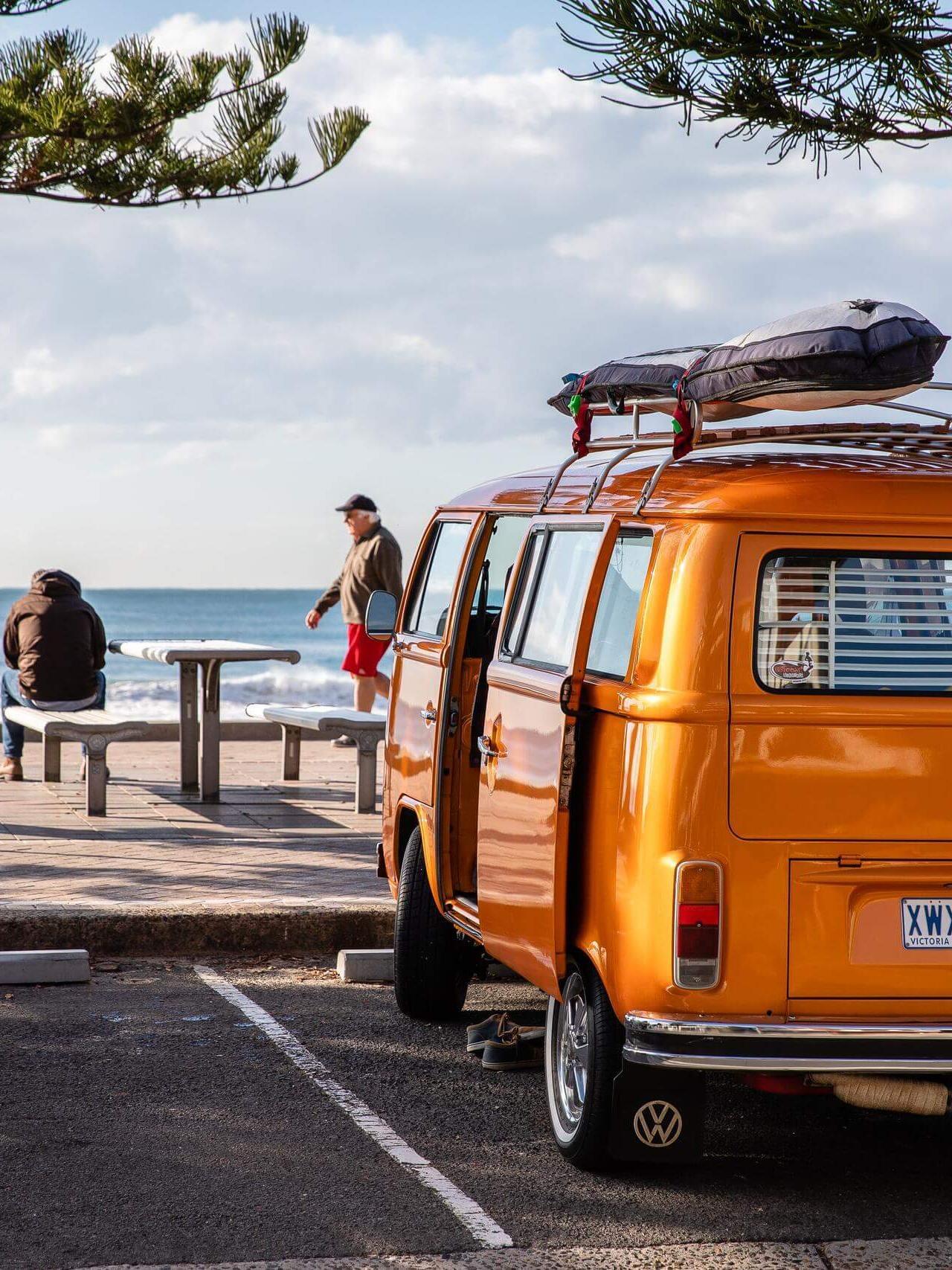 Surfen Sydney mit VW Bus