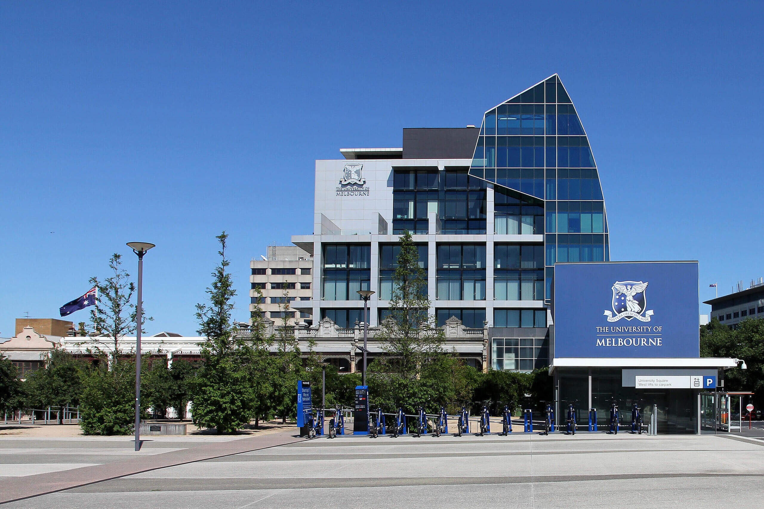 Alan Gilbert Gebäude der University of Melbourne in Australien