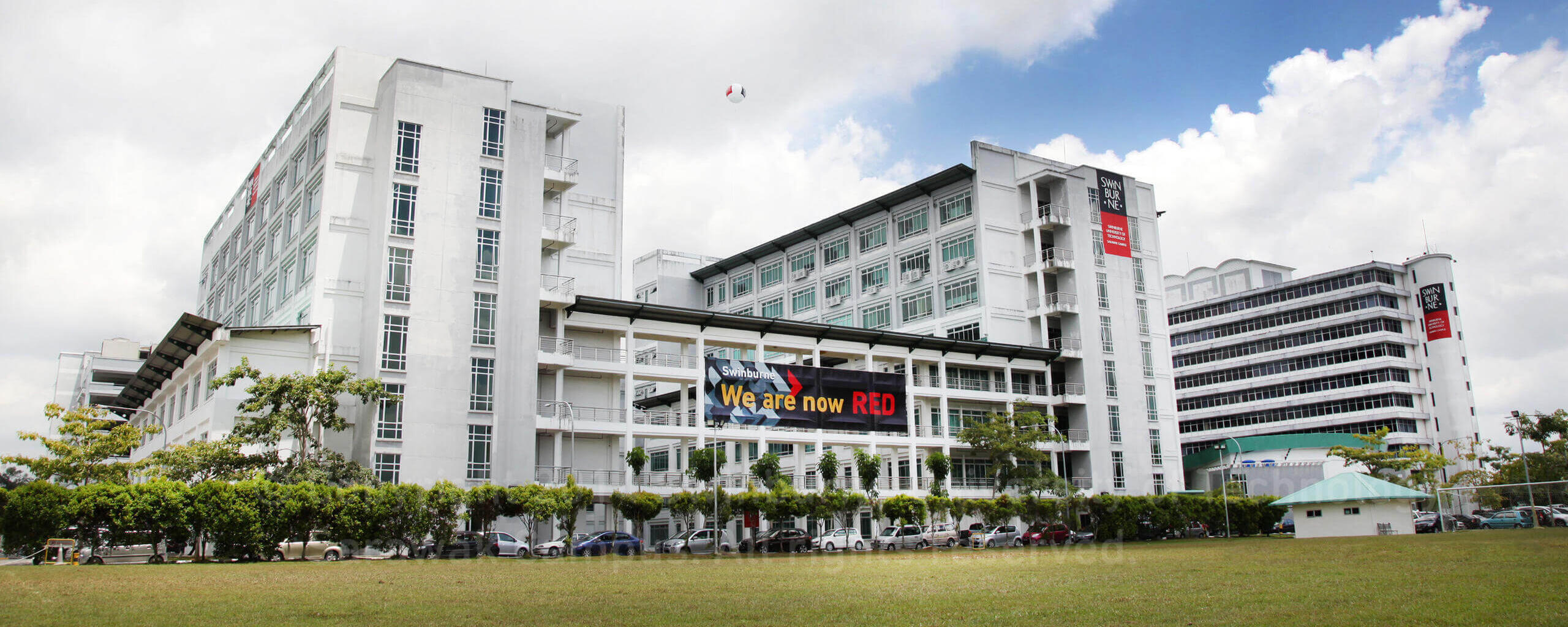 Der Campus der Swinburne University of Technologie Sarawak