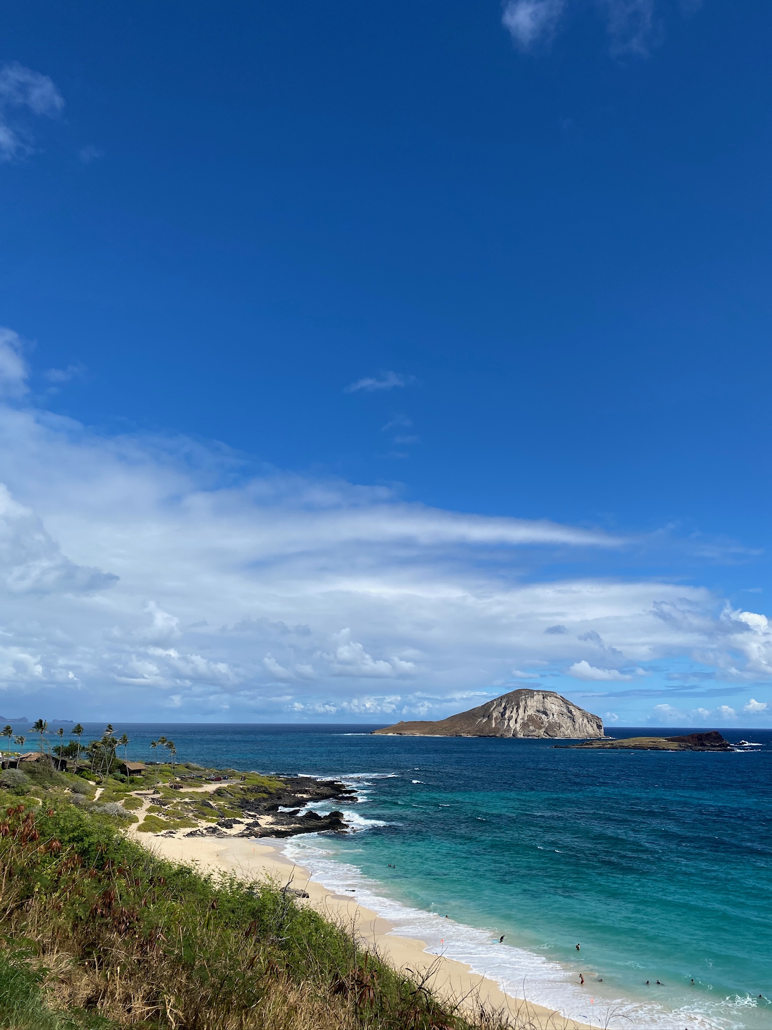 Aussicht Strand auf Hawaii